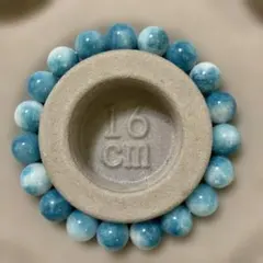 ラリマーブレスレット 16cm 10mm