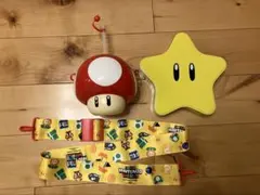 USJ スーパーキノコ　ドリンクボトル　ドリンクホルダー　スター缶