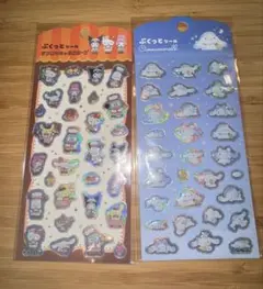 サンリオ公式ぷくっとシール シナモン&キャラクターズ