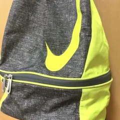 【NIKE】スイミングバッグ、イエロー&グレー リュック型 下にサンダル入れ