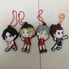 ハイキュー！！ キーホルダー・バッジ・消しゴムセット