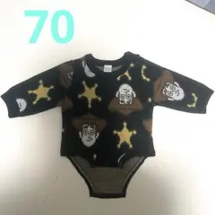 トイストーリー　ベビーロンパース70