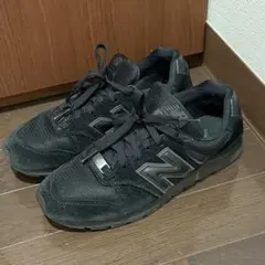 ニューバランス New Balance996 ブラックスニーカー 23.5