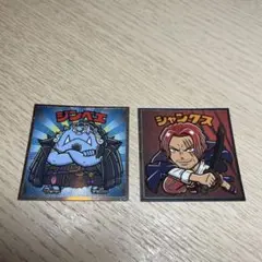 ワンピースマンチョコRED ジンベエ&シャクスセット