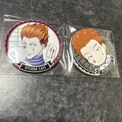 HUNTER×HUNTER ヒソカフェ　ヒソカ　缶バッジ