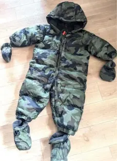 babyGap 迷彩 ダウンコート 12-18ヶ月