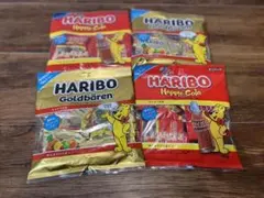 HARIBOゴールドベア & ハッピーコーラ（ミニパック　個包装144g×4袋）のサムネイル