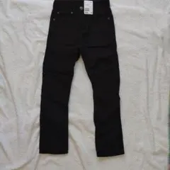 H&M キッズ ロングパンツ ブラック 128cm