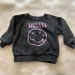 ZARA NIRVANA トレーナー 86cmのサムネイル