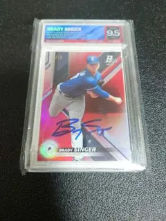 2019 top prospect Brady Singer auto10シリ