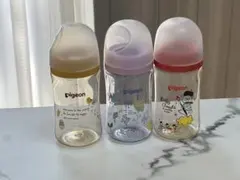 ち*ー様 Pigeon母乳実感 哺乳瓶 3本セット 240ml