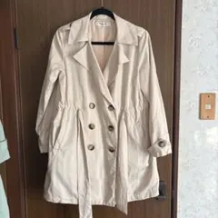 Emsexcite トレンチコート ベージュ