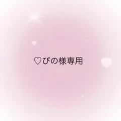 ぴの様専用ページᕷ*.°