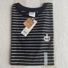 GU ちいかわ ボーダーTシャツ ブラック XLのサムネイル