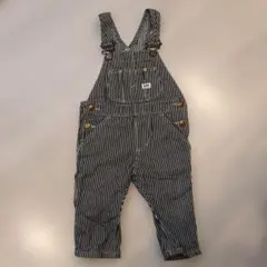 Lee ストライプ オーバーオール 80
