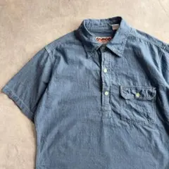 CAMCO プルオーバー 半袖 シャンブレー シャツ M ワーク カムコのサムネイル