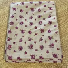 LIBERTY 花柄生地 紫色のバラ