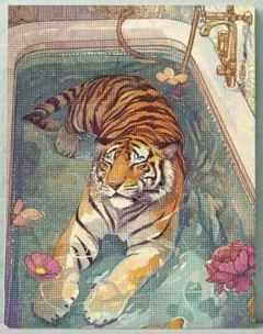 ダイヤモンドアート 虎 タイガー