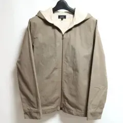 フランス製 APC アーペーセー コットン リップストップ フード ジャケットのサムネイル