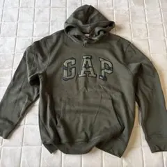 GAP オリーブグリーン 迷彩　パーカー M
