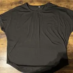★タイムセール★レディース★黒のオーバーサイズTシャツ 半袖★４XL