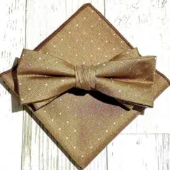 蝶ネクタイ　チーフ　結婚式披露宴ブライダル　新郎前撮り小物　Lsg