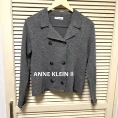 ANNE KLEIN II グレー ウールジャケット　45