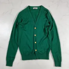 BEAMS BOY カーディガン 金ボタン 緑 0サイズ（E606）のサムネイル
