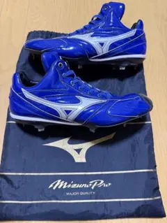 Mizuno Pro ミズノプロ 青 スパイク 野手用 27.0センチ