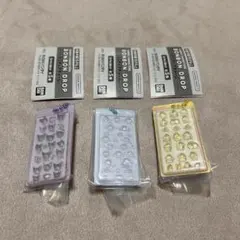 「サンリオ　ボンボンドロップミニチュアチャーム(クロミ・シナモロール・プリン)」