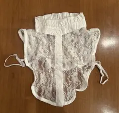 つけ襟　ホワイトレース