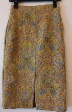 nano＆co タイトスカート　イエロー　36