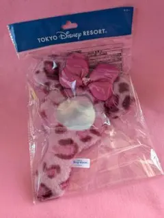 東京ディズニーリゾート　 新品タグ付き　ヒョウ柄　 ミラー　ミニー　手鏡