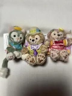 ㉕☆新品・未使用☆ダッフィー シェリーメイ　ジェラトーニ　ストラップ　④