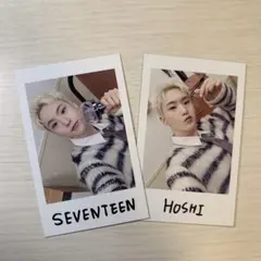 SEVENTEEN HOLIDAY インスタントフォト ホシ 2枚セット