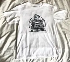 【THE NORTH FACE】ロゴプリントTシャツ ホワイト XLのサムネイル