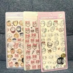 M*様 ちいかわ ボンボンドロップ うるちゅる 立体シール 3枚セット