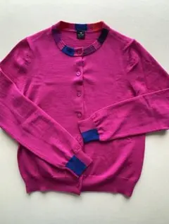 Paul Smith ピンク ボタン付きカーディガン 長袖