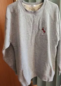 Lサイズ ディズニー ミッキーマウス ミッキー トレーナー グレー Disney