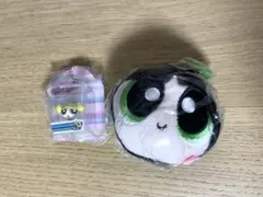 パワーパフガールズ ブリスターチャームコレクション　フェイスぬいぐるみ2つセット