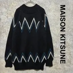 MAISON KITSUNE メゾンキツネ アルパカ100% ニット セーターのサムネイル
