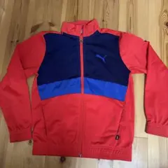 PUMA ジップアップジャケット 150cm 赤 青