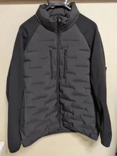 UNIQLO XL ブラック コンビネーションパフテックジャケット