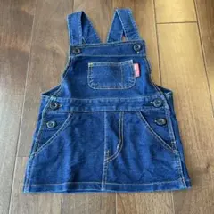 デニムワンピース　80