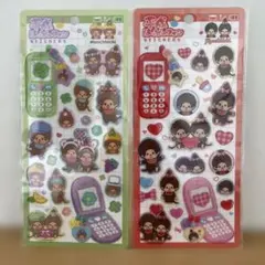 【正規品】大人気‼︎ モンチッチ 平成はっぴーフォンシール 2枚セット