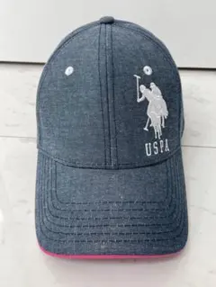 USPA ダークブルー キャップ　新品未使用