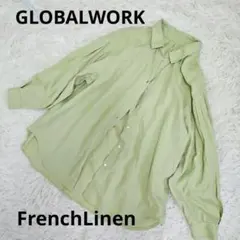 リネンシャツ 長袖