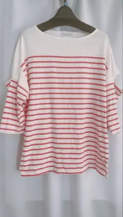 CIAOPANIC TYPY ボーダーTシャツ ピンクのサムネイル