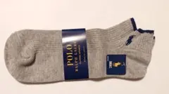 POLO RALPH LAUREN グレー　ショートソックス