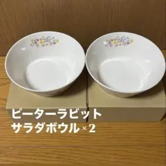 【新品未使用】ピーターラビットPeter Rabbit サラダ ボウル 2個のサムネイル